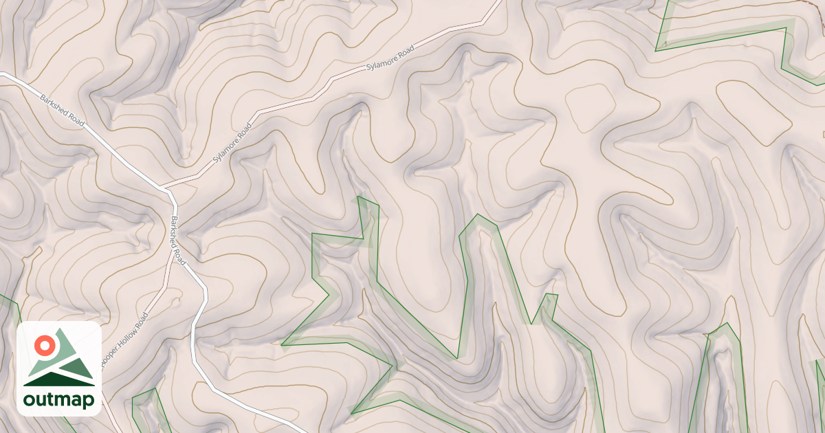 Map of N SYLAMORE FIREBREAK
