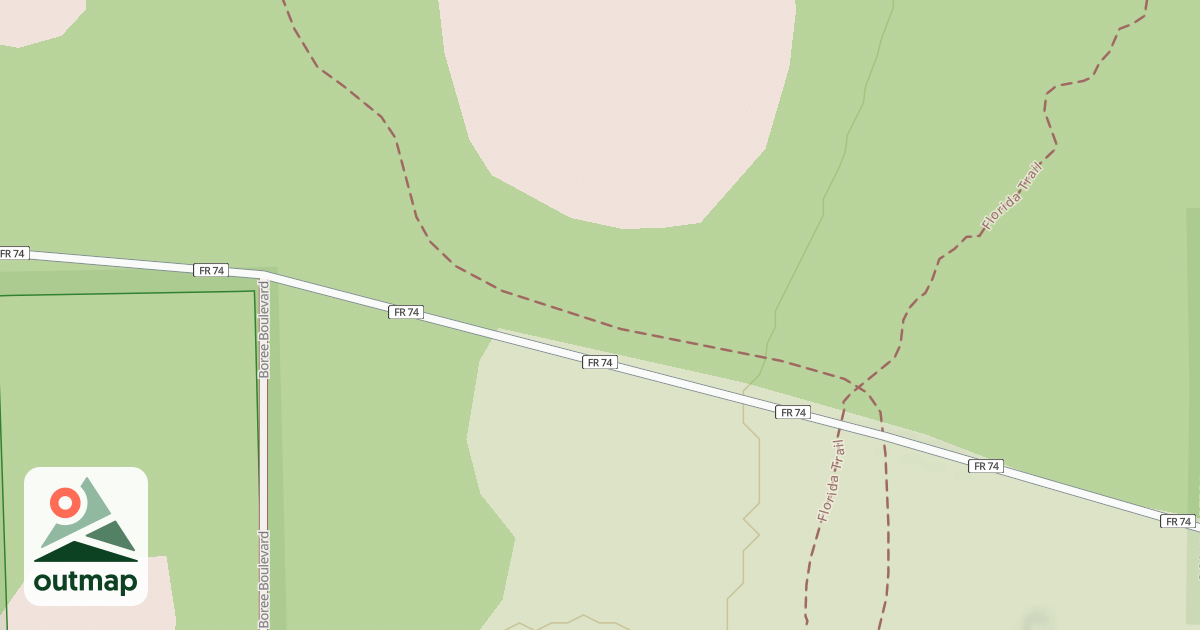 Map of USFS Motor Vehicle Use Map Roads {447FD552-2A36-4F17-874D-3AFD0E7455A1}