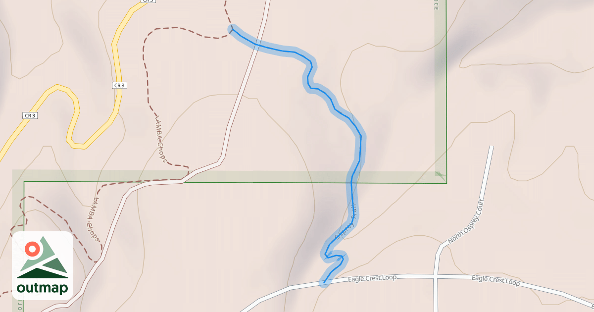 Map of Osprey Trail