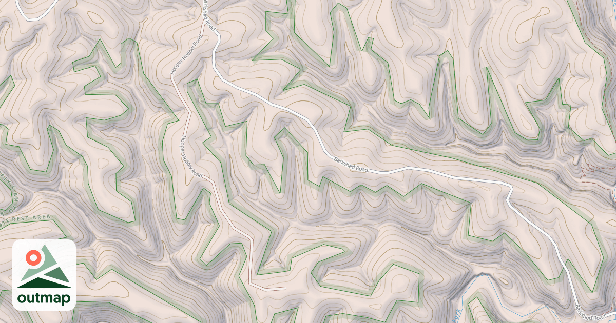Map of HOOPER HOLLOW