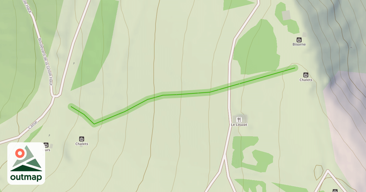 Map of Chalet