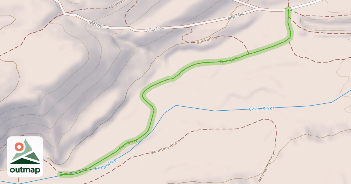 Map of Fern Gully