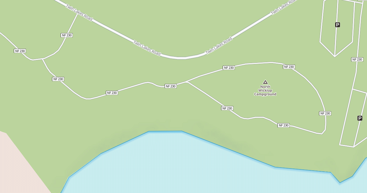 Map preview of CAMPGROUND LOOP