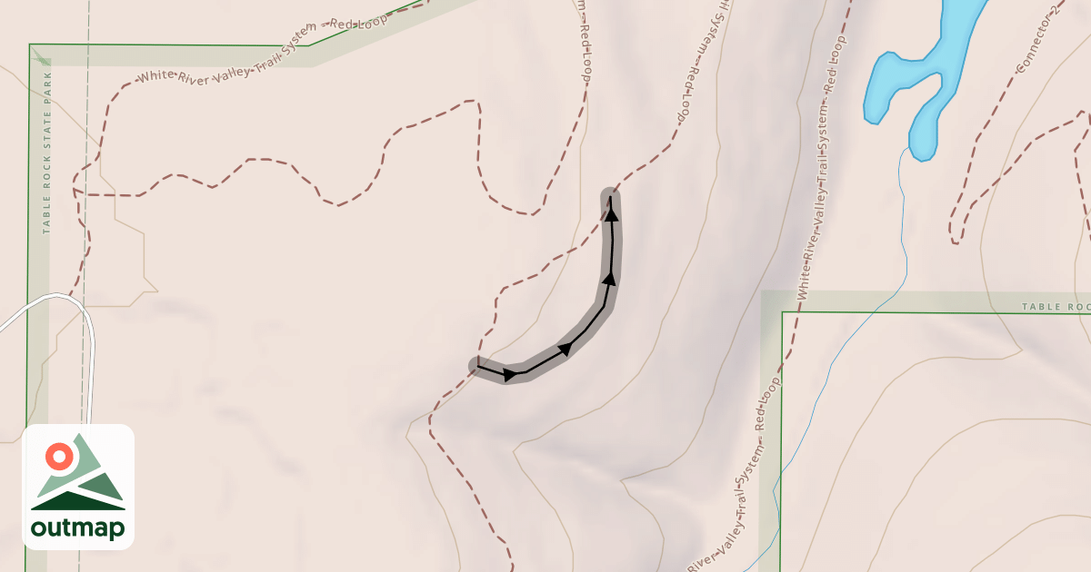 Map of Feature Spur