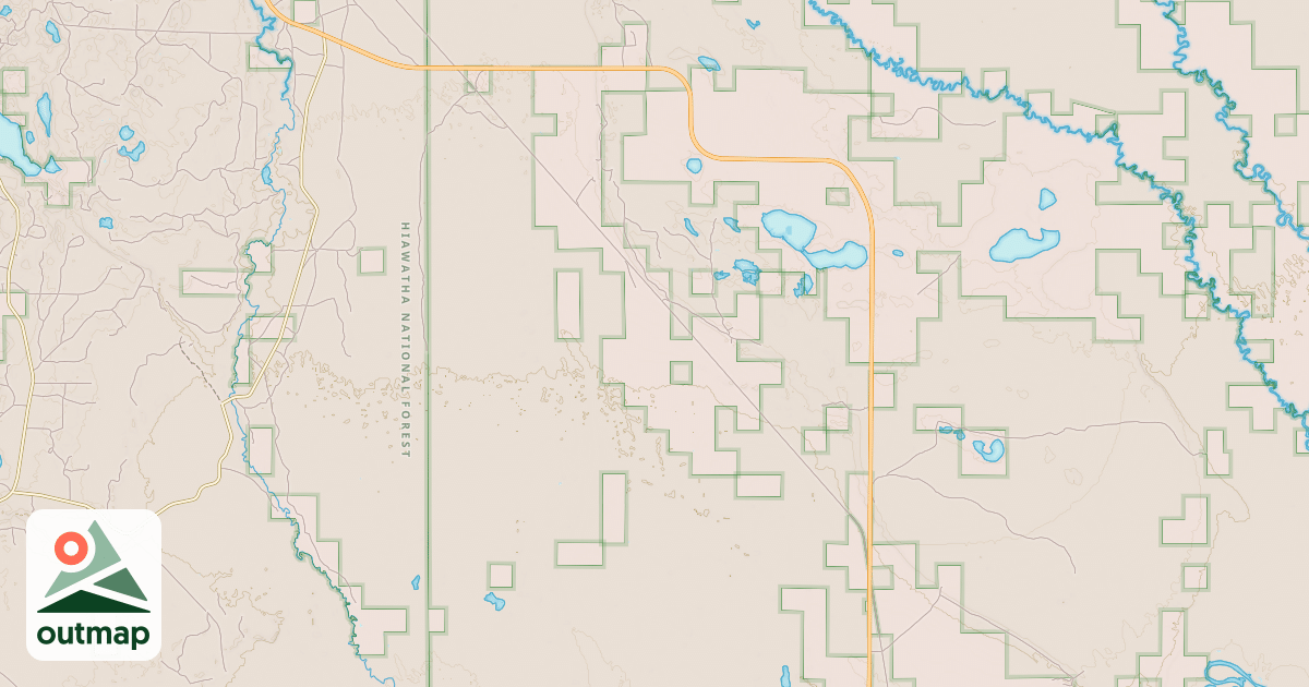 Map of Haywire State Trail