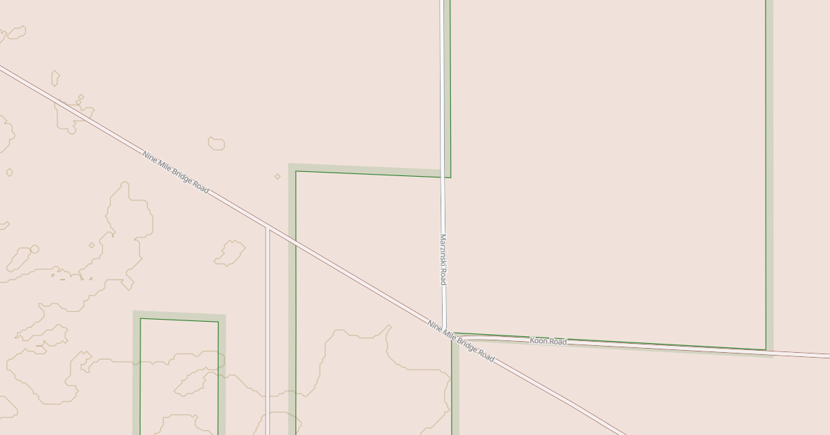 Map preview of Manistee Smt Dnr6