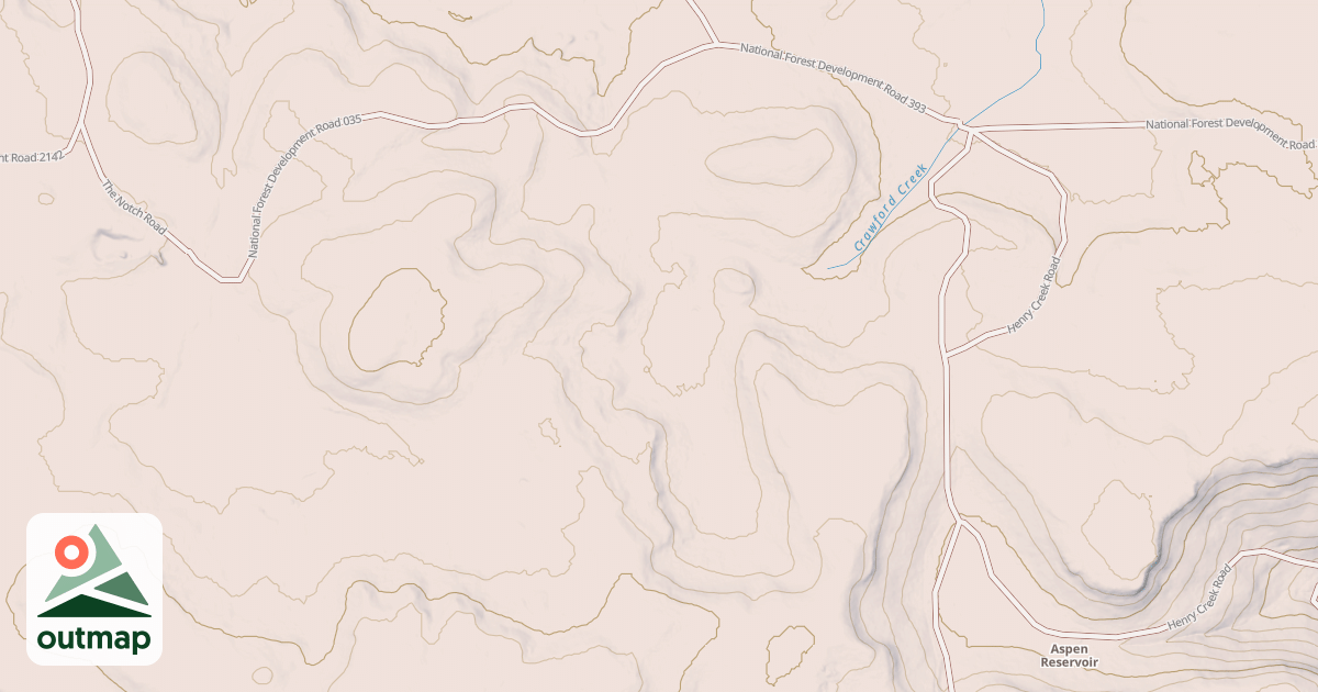 Map of USFS National Forest System Roads {743CF567-9627-429B-ACD3-3EDD41266E2E}
