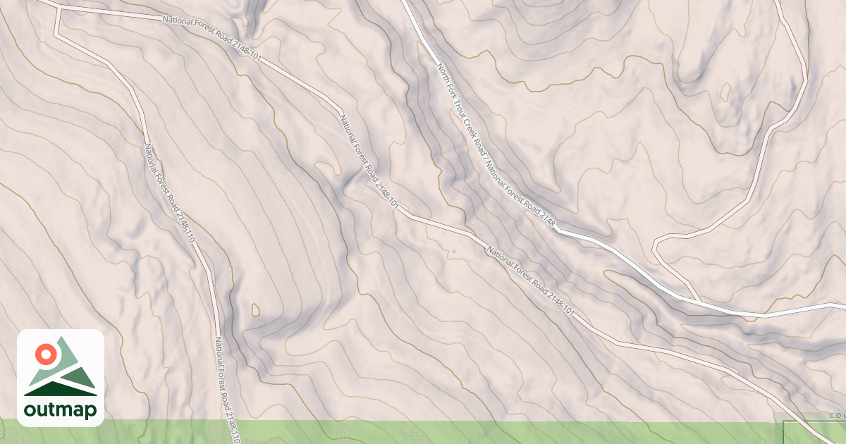 Map of OLD TROUT CREEK