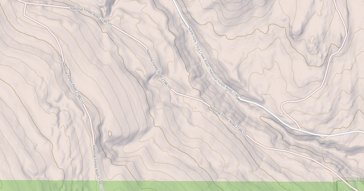 Map preview of OLD TROUT CREEK