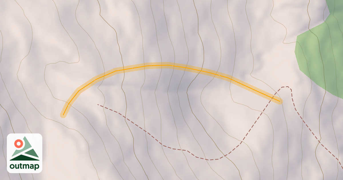 Map of Écureuils Hors Piste