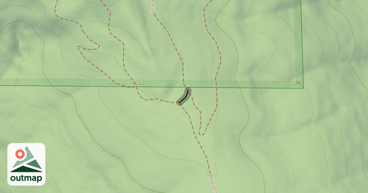 Map of Warpath to Goats Connector