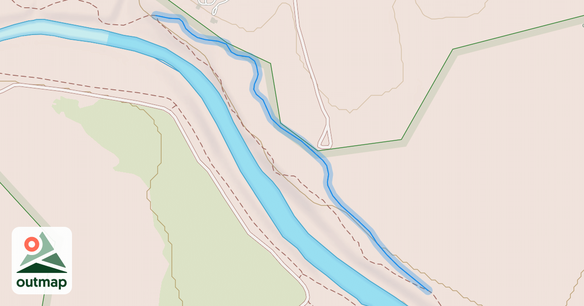 Map of ALT - Good Water Trail Loop