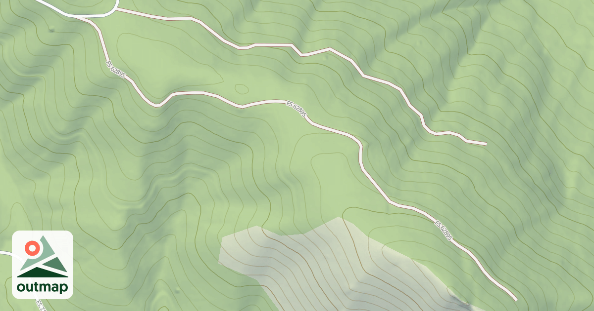 Map of (FDR) CHAFFIN CREEK