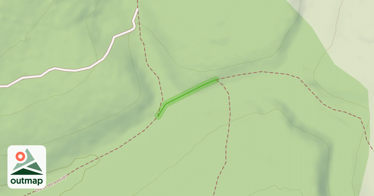 Map of Infranchissable juin 2024 Coupe ONF