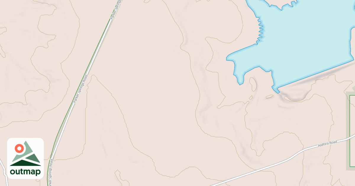 Map of WEST LAKE ROAD