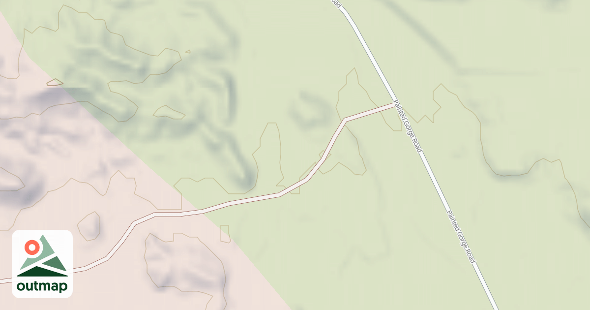 Map of BLM National GTLF Public Motorized Roads dd1ed9e0-8900-446c-9179-879e74a05d6a