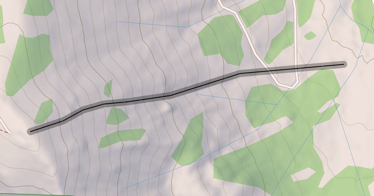 Map preview of Nancy's Couloir