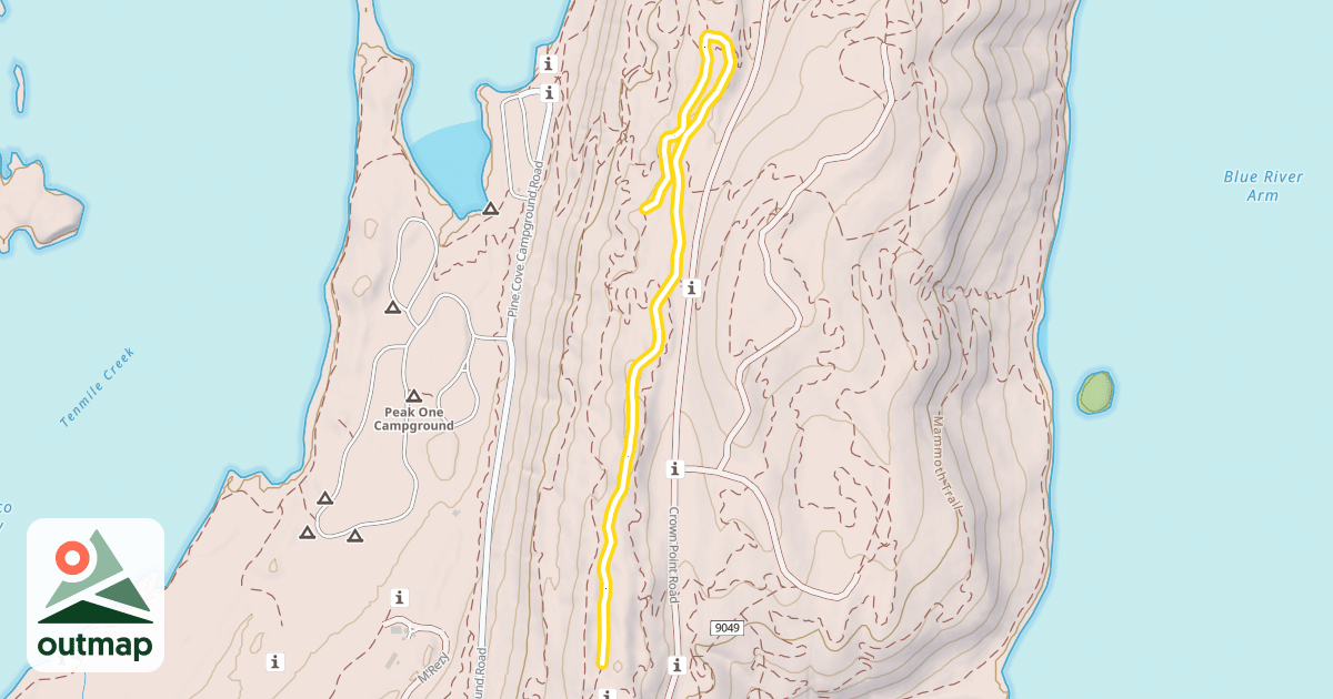 Map of Jody's Loop