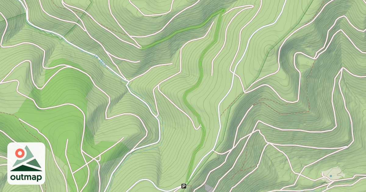 Map of Route forestière du Hengsthal