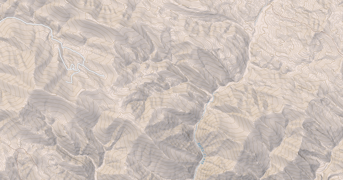 Map preview of Spencer Mountain