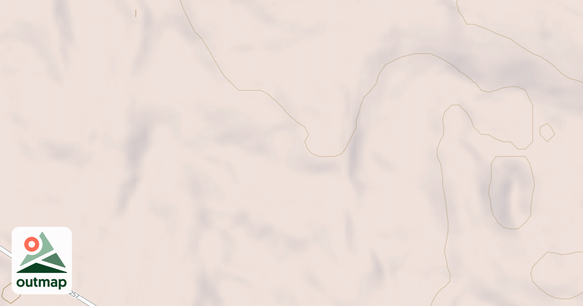 Map of Big Aspen Spur F
