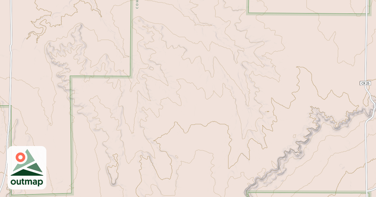 Map of PACKERS GAP