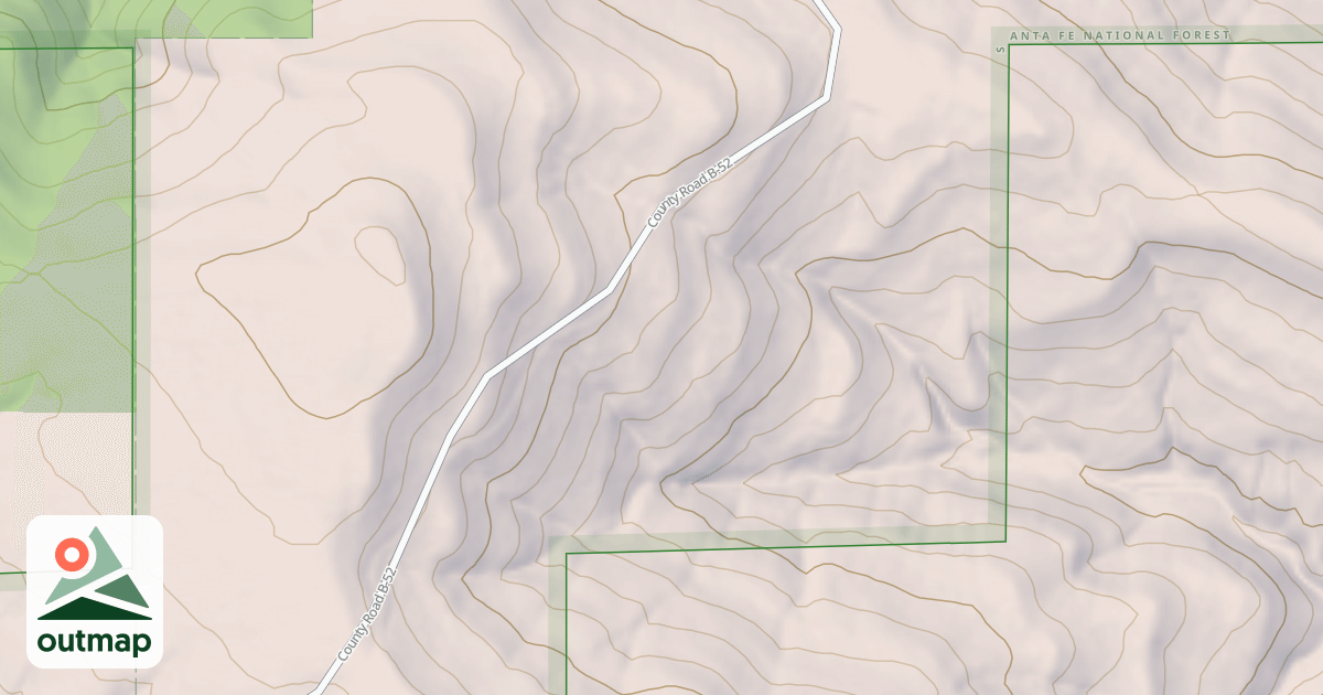 Map of USFS Motor Vehicle Use Map Roads {C3F2FCD6-F74E-4C02-8F3A-54623686A142}