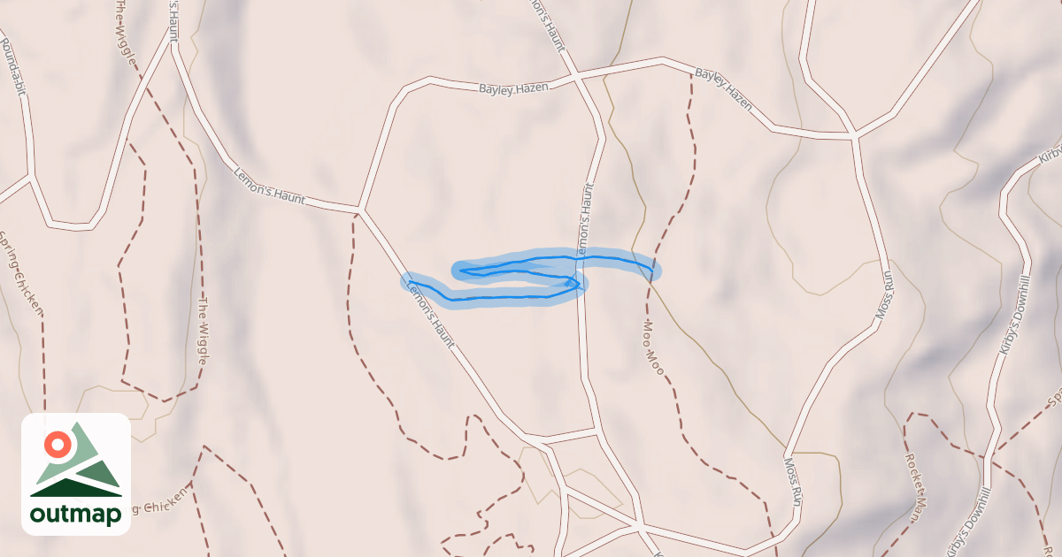 Map of Cutler's Cutoff