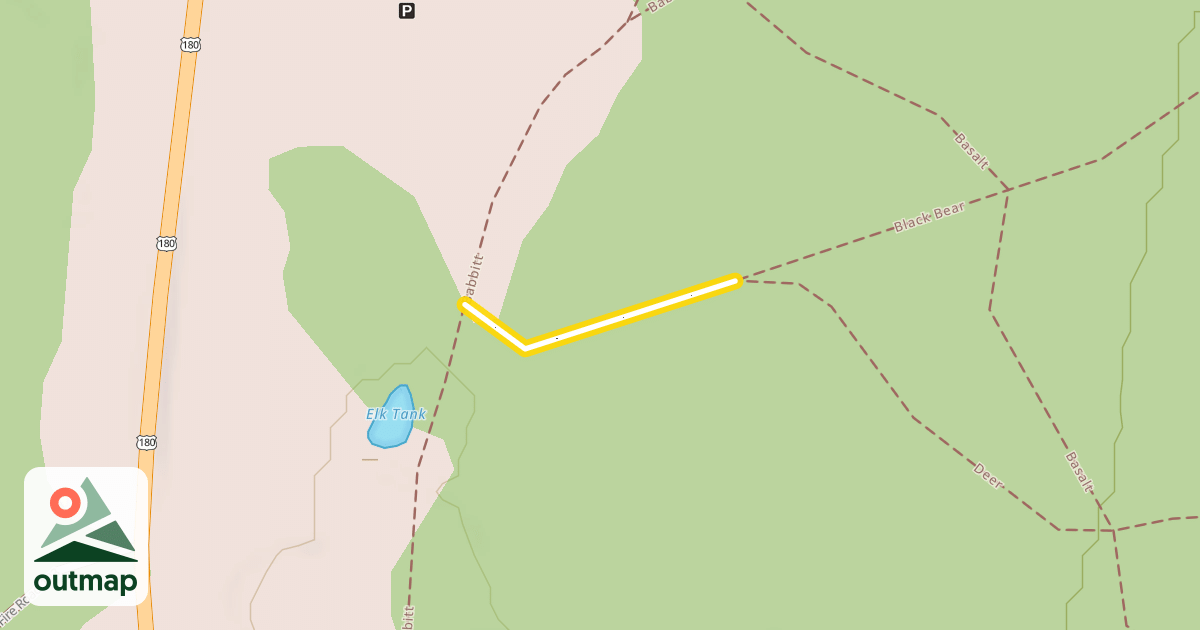 Map of Black Bear