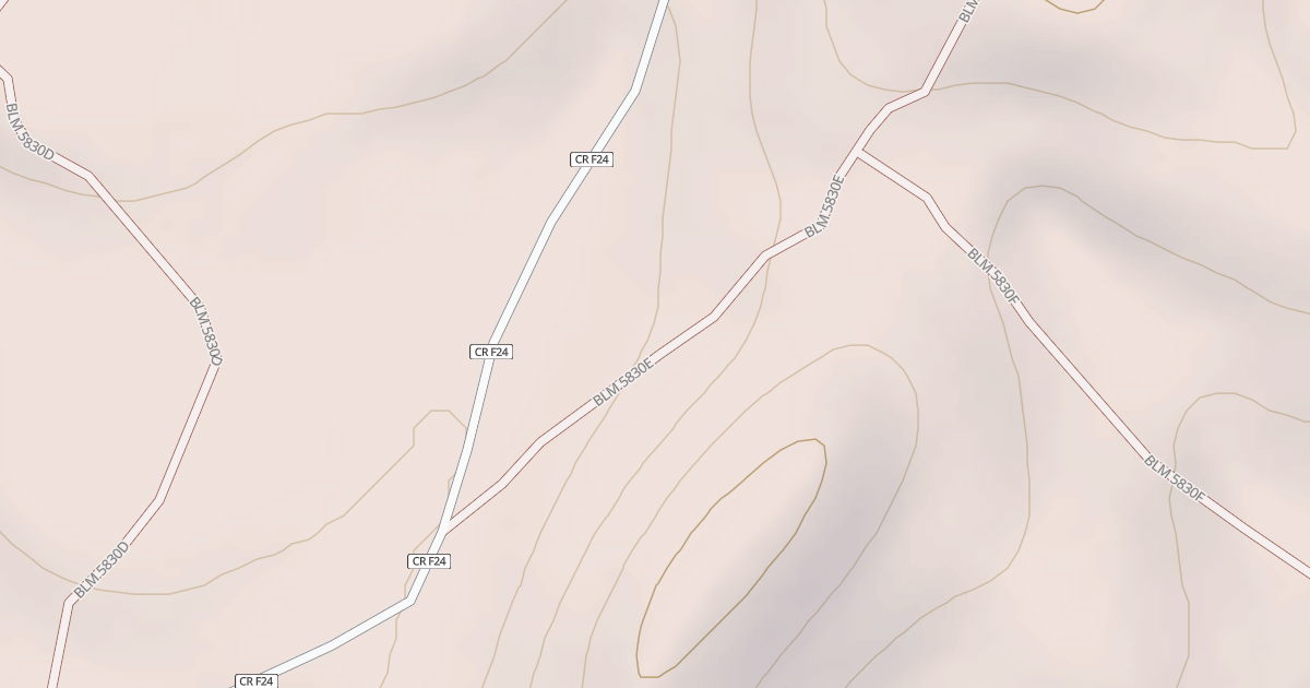 Map preview of BLM National GTLF Public Motorized Roads cf5585aa-0746-4bc1-b373-55dfb8254f09