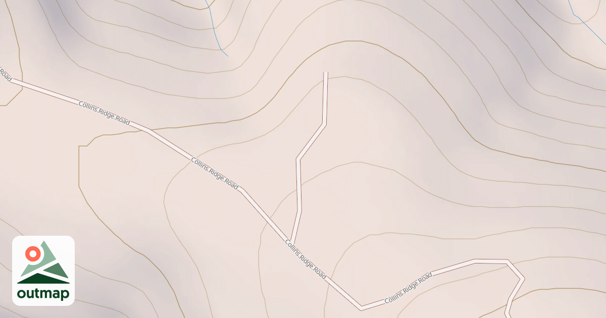 Map of COLLINS RIDGE