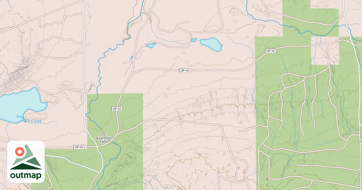 Map of Up14