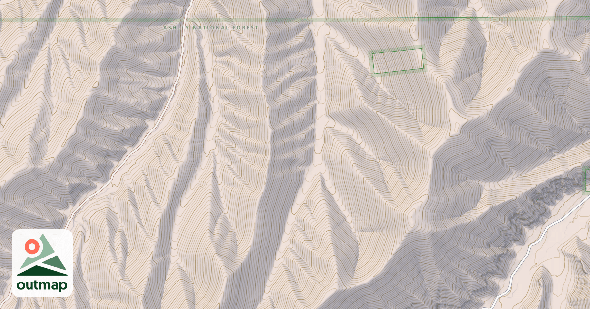 Map of BEAR GULCH