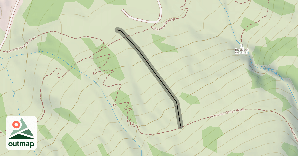 Map of Lower Willows