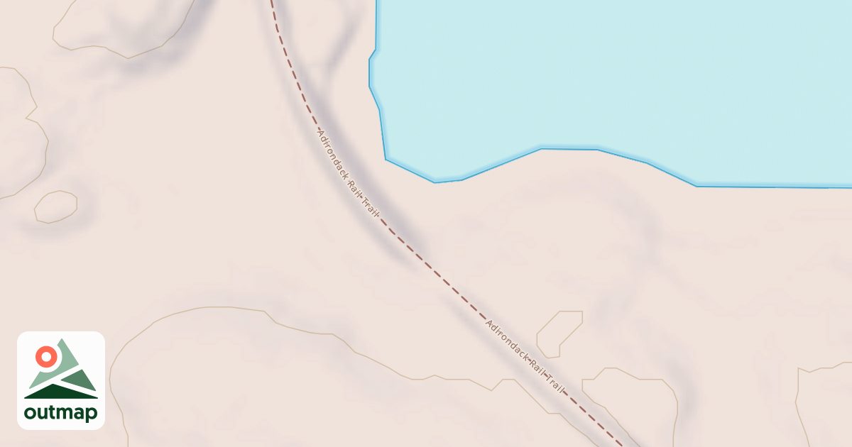 Map of Rollins Pond Acces