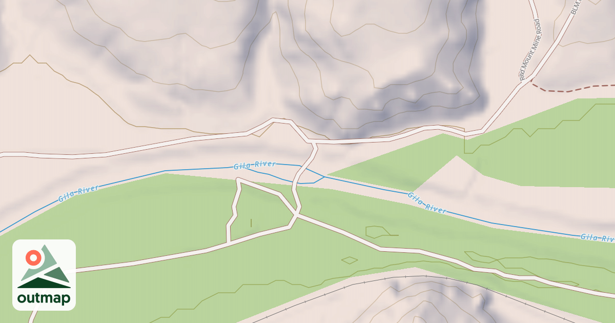 Map of BLM National GTLF Public Motorized Roads 29edac23-8fad-4e3f-a688-3afb1661c72c