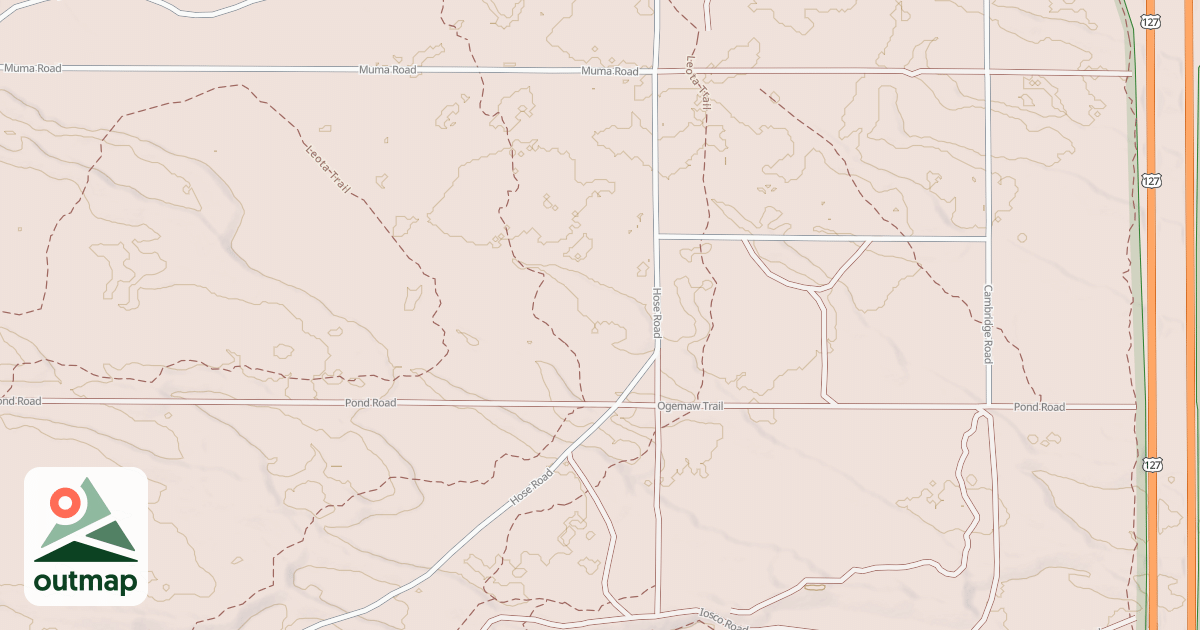 Map of Leota Trail