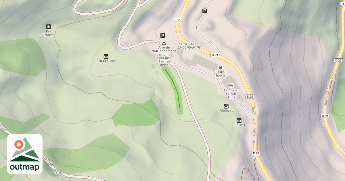 Map of Les Bois