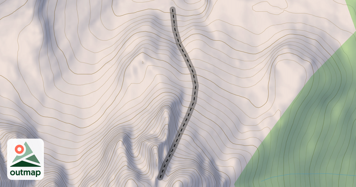 Map of Nai Couloir