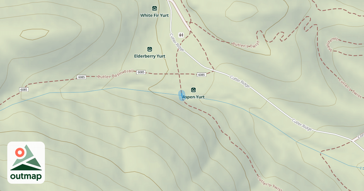 Map of Cutler's Twist