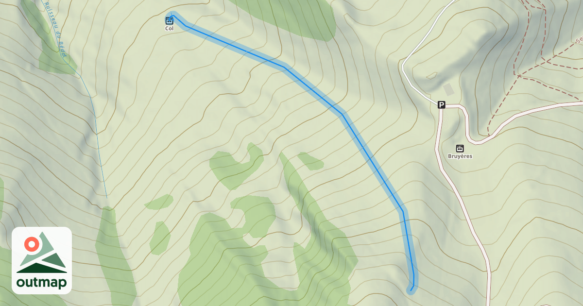Map of Aubépines