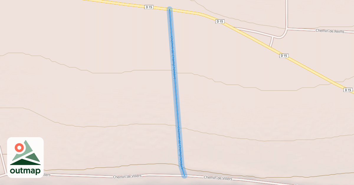 Map of Chemin de Champ Notaire