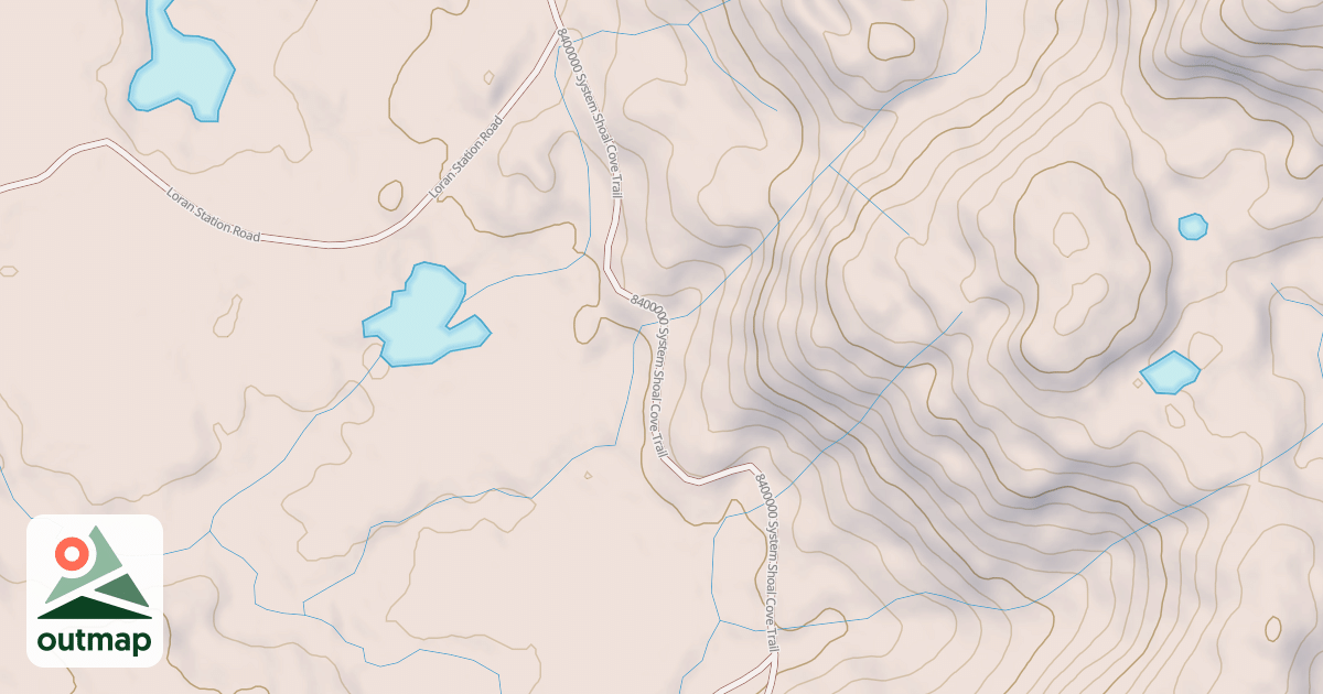 Map of 8400000 SYSTEM SHOAL COVE