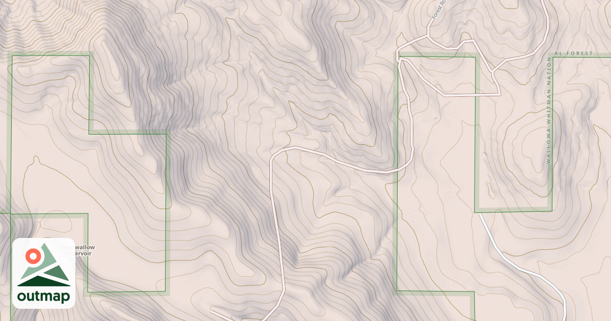 Map of USFS National Forest System Roads {6072787E-260E-4816-8CE2-893EA2EB5BDC}