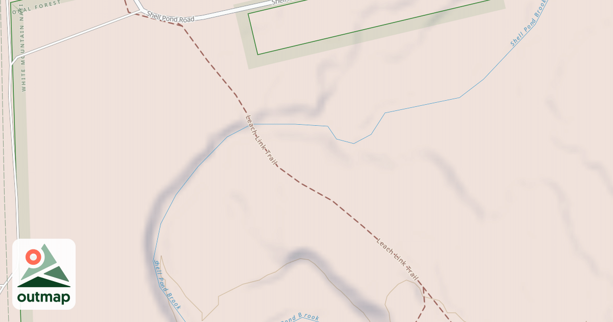 Map of Leach Link Trail