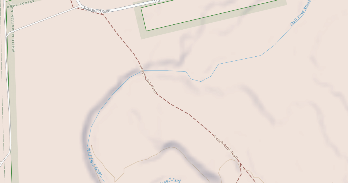 Map preview of Leach Link Trail