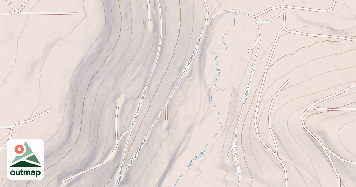 Map of CAMP RUN