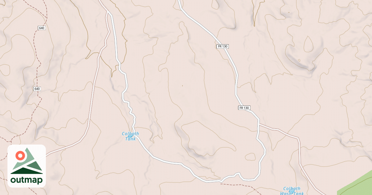 Map of COLBATH TANK
