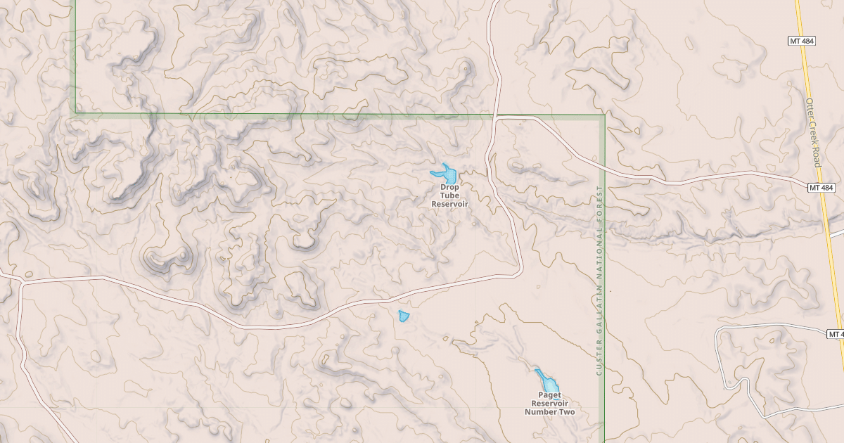 Map preview of DROP TUBE