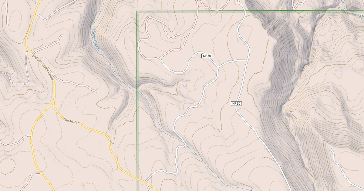 Map preview of USFS Motor Vehicle Use Map Roads {7FFB688D-2CCE-4D41-822B-5BE7B9E79ACD}